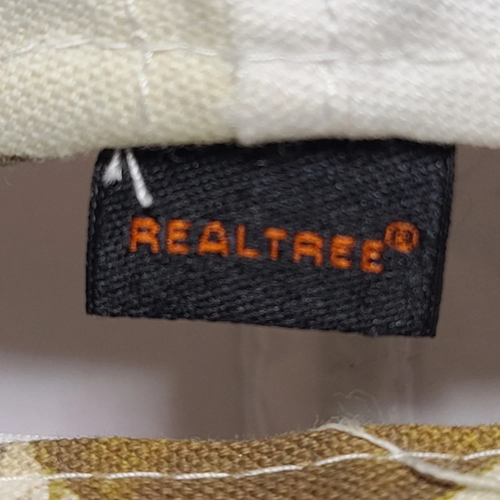 Realtree Baseball Cap Mens OSFM‎ White Camo Beaver Research Embroidered Hat